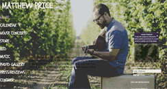 Desktop Screenshot of matthewpricemusic.com